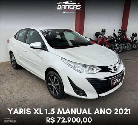 TOYOTA YARIS 1.5 16V FLEX SEDAN XL LIVE MANUAL